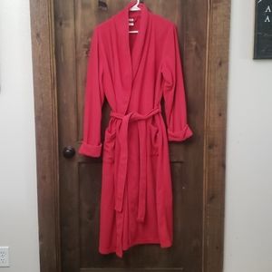 Bright pink super comfy robe